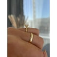 thumbnail image 6 of 2.00Ct Cushion Cut Moissanite Solitaire Engagement Ring, 14K Yellow Gold, US 8.5, 6 of 7