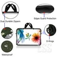 thumbnail image 2 of LSS 10.2 inch Laptop Sleeve Bag Carrying Case Pouch with Handle for 8" 8.9" 9" 10" 10.2" Apple MacBook, GW, Acer, Dell, Twilight Gray Black, 2 of 3