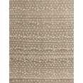 thumbnail image 1 of Ahgly Company Machine Washable Indoor Rectangle Abstract Dark Almond Brown Area Rugs, 6' x 9', 1 of 7