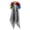 Multicolor, variant on Halloween Flower Veil Headband, Artificial Floral Party Hair Hoop for Women