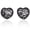 White, variant on Heart Shape Lace Silicone Nipple Covers for Lingerie Accessory Women Adhesive Pasties Breast Pads Chest Stickers Pasties