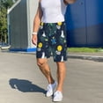 thumbnail image 5 of Wukai Space and Animals Men’s Short Pajama Pants With Pockets Soft Sleep Pj Shorts for Men-4X-Large, 5 of 6