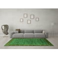 thumbnail image 3 of Ahgly Company Indoor Rectangle Oriental Green Traditional Area Rugs, 5' x 8', 3 of 4