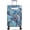 Portuguese tiles, variant on Gold Fragile Travel Luggage Cover, Travel-Themed Suitcase Protector Stretchable, Washable Travel Suitcase Cover (M for 22-24 Inch Luggage)