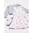 thumbnail image 2 of Hudson Baby Ensemble Robe 3 Pcs, Cardigan, Chaussures, 2 of 4
