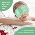 thumbnail image 4 of Mascarilla refrescante para ojos, reutilizable, para ojos fríos, gel de terapia de frío caliente, para ojos hinchados, ojeras, ojos secos y migrañas, 4 of 5