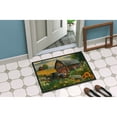 thumbnail image 2 of Carolines Treasures PTW2003MAT Sunflower Country Paradise Barn Door Mat Indoor Rug or Outdoor Welcome Mat 18x27 Doormat, 2 of 4