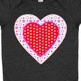 thumbnail image 4 of Inktastic Valentine Red Heart with Dots Boys or Girls Baby Bodysuit, 4 of 5