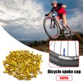 thumbnail image 3 of 50 Uds pezones de Metal para radios de 14G 2mm MTB bicicleta de montaña piezas de ciclismo, 3 of 7