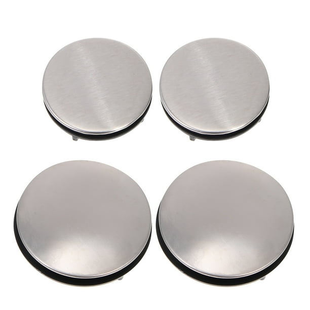 4pcs Stainless Steel Washbasin Tap Hole Plugs Sink Hole Covers Sink Accessories