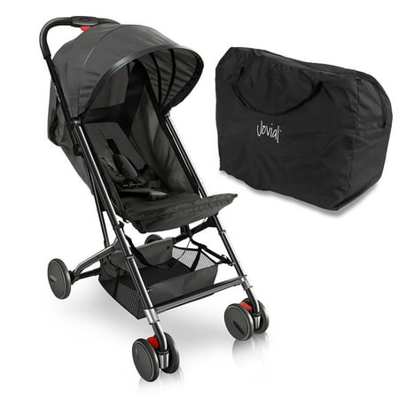 Jovial JPC18BK - Portable Folding Baby Stroller - Compact & Portable Stroller