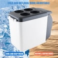 thumbnail image 6 of 12V 6L Portable Car Refrigerator Mini Multi-Functional Food Drinks Warmer Cooler Fridge Portable Freezer for Camping Car Boating Bar, 6 of 16