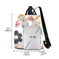 thumbnail image 3 of FORMRS Women's Travel Backpack Purse Anti-Theft Hidden Pockets Casual Shoulder Bag, Beige Retro Flower, 3 of 7