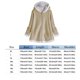 thumbnail image 3 of Chaqueta De Felpa De Otoño Invierno A La Moda Para Mujer, Abrigo De Costura Holgado De Manga Larga Para Mujer Likrtyny Mujer, 3 of 3