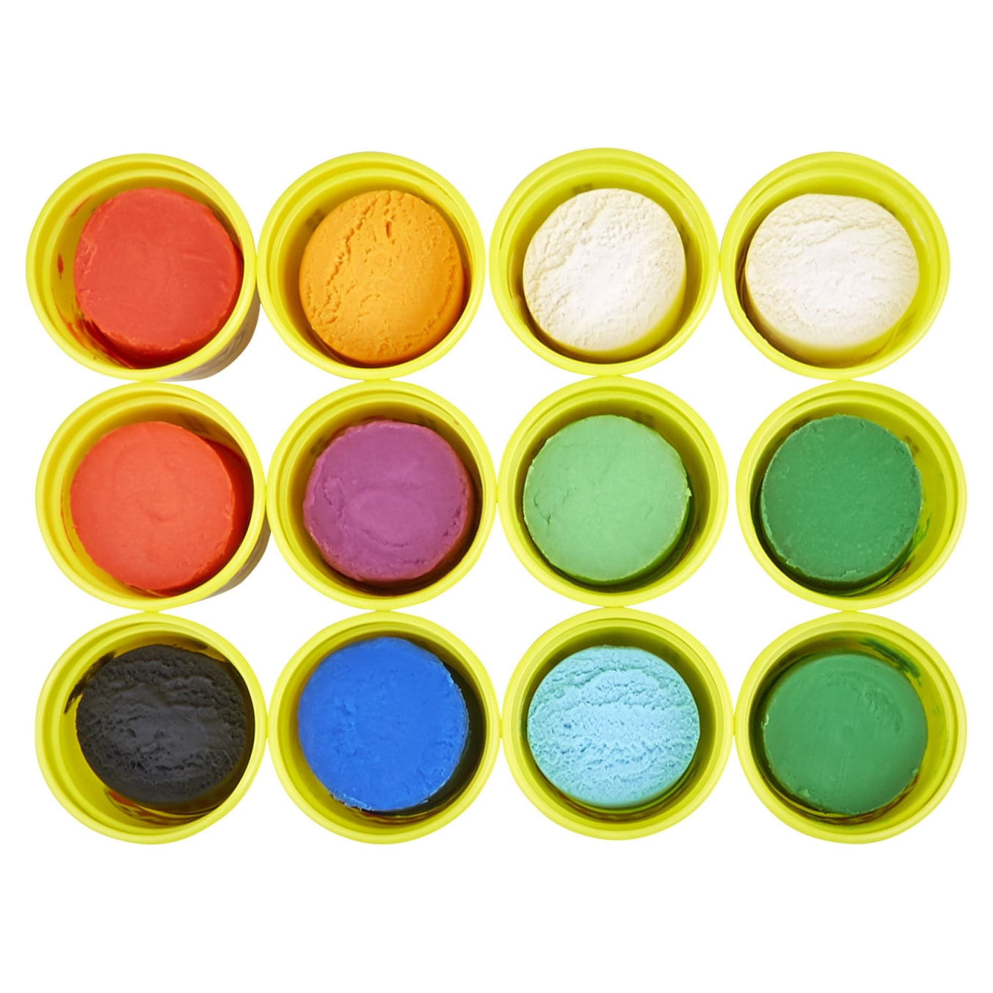 12 ceras blandas en caja de pvc de Play Doh (2/80) - Regaliz