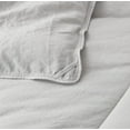 thumbnail image 4 of Chezmoi Collection Rory Light Gray Comforter Set Full Size 3-Piece Fluffy Soft Lightweight Bedding Triangle Quilted Stone-Washed Microfiber Comforter Set for All Season, 4 of 9