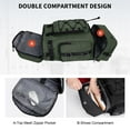thumbnail image 6 of WITZMAN Carry on Travel Backpack for Men Convertible Large Duffle Bags for Airplane With Shoe Compartment Fit 17 inch Laptop (B691 Army Green), 6 of 10