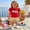 Yellow, variant on Cenuakty Toddler Girls Back to School Outfits Adorable Bow Bus Embroidery Short Sleeve Round Neck Tops and Striped Shorts Set