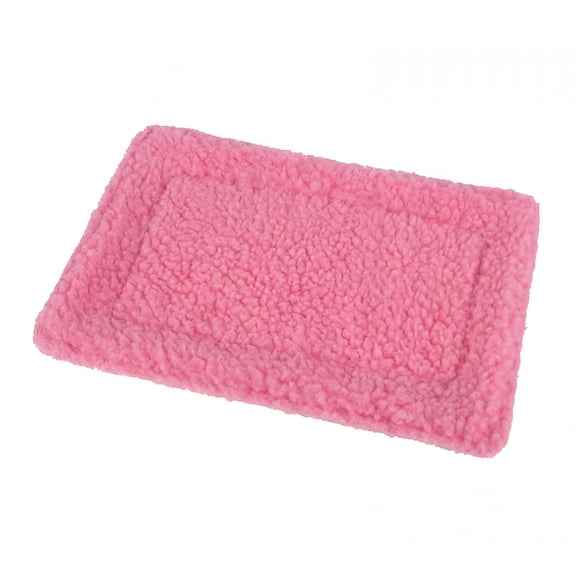 XIBUFE 2026 New Winter Warm Small Animal Guinea Pig Hamster Bed Mat House Squirrel Hedgehog Rabbit Chinchilla Bed Mat House Nest 11.81*7.87"