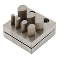 thumbnail image 3 of Punch Die Disc Set, Prevent Biasing Jewelry Punch Die Set 45 Steel  For Craftsmen For Metal Gaskets, 3 of 8