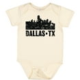 thumbnail image 3 of Inktastic Dallas Texas City Skyline with Grunge Boys or Girls Baby Bodysuit, 3 of 5