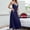 Navy, variant on Satin Nightgowns for Women Long Silk Nightdress Vintage Lace Chemise Maxi Sleepwear Pink XL(XL)