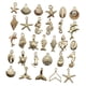 thumbnail image 5 of 32 colgantes con temática oceánica para hacer joyas, adornos creativos de aleación para pulseras, llaveros colgantes y accesorios., 5 of 9