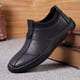thumbnail image 4 of Zapatos casuales de hombre de primavera y otoño, de cuero genuino, cosidos a mano, transpirables, para uso diario, mocasines para hombre, 4 of 5