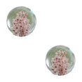 thumbnail image 2 of Youkk Decorative Dreamball With Flower Creating Enchanting Atmosphere Resin Gift Daisy red 7cm 2Set, 2 of 6
