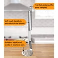 thumbnail image 4 of CPDD Potato Masher Stainless Steel Fruit Food Sweet Potatoe Mashed Mud Kitchen Tools, 4 of 6