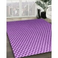 thumbnail image 2 of Ahgly Company Indoor Rectangle Patterned Heliotrope Purple Area Rugs, 6' x 9', 2 of 6