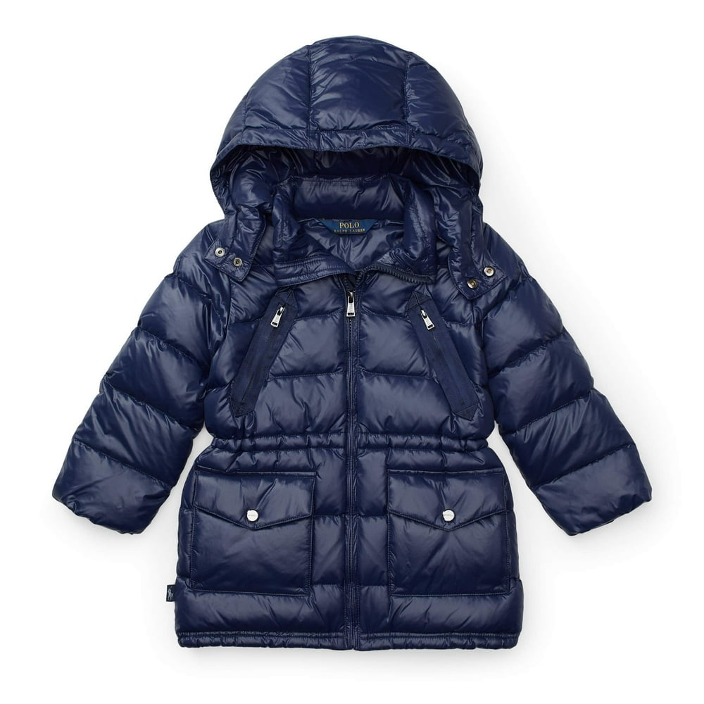 Ralph Lauren Ralph Lauren Polo Girls Quilted Hooded Down Coat (3T
