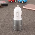thumbnail image 2 of Methold Cargador de coche de carga inteligente universal dual USB 1A y 2.1A para Electrónica Gris, 2 of 6