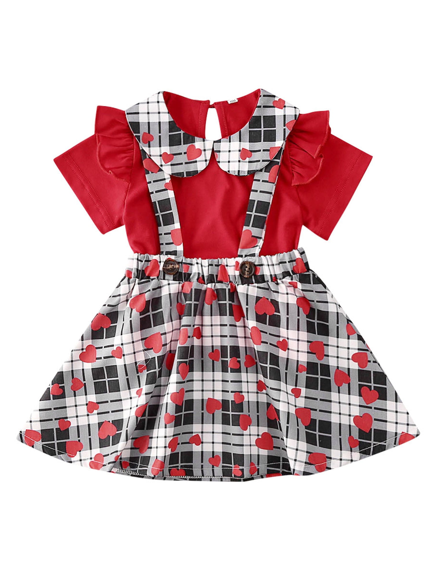 Tartan Baby Tutu Skirt Knickers Girls Niece Headband Scotland Outfit Party Gift 