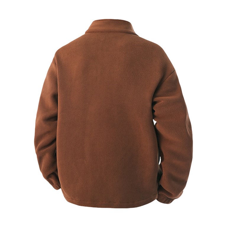 ジャケット・アウター Acka stand collar wool coat(brown) Alpaca-Wool Stand Collar Coat in Coffee Bean Brown