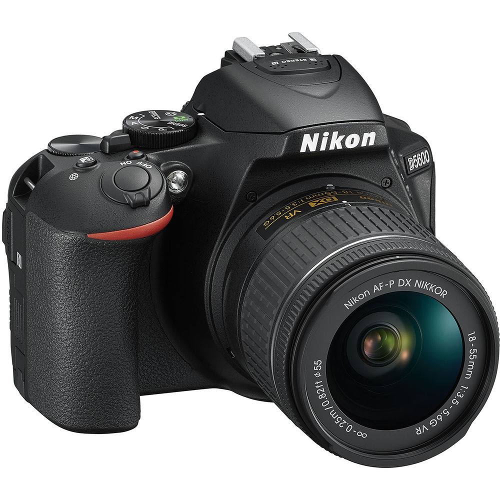 Nikon D5600 DSLR Camera W/ 18-55mm Lens 1576  - Advanced Bundle - image 4 of 8