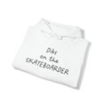 thumbnail image 4 of Skateboarder Skateboard Wife Girlfriend Hoodie, Gifts, Hooded Sweatshirt, 4 of 4