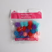 Way To Celebrate Valentine's Day Spiky Balls, 24 Count