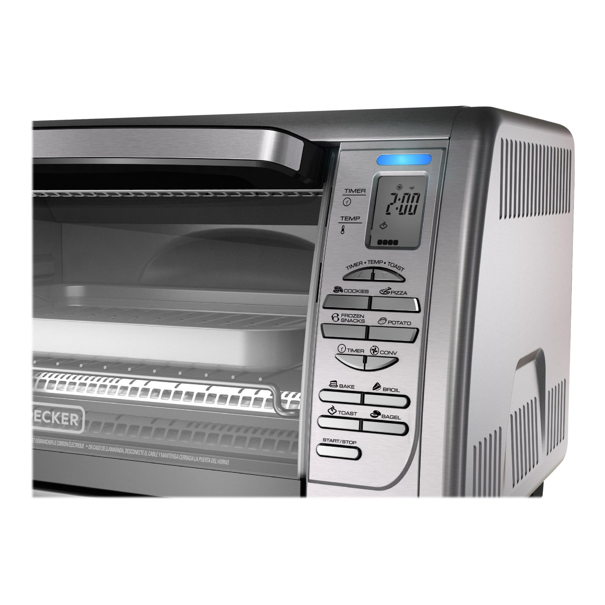 Black Decker CTO6335S Electric oven silver Walmart