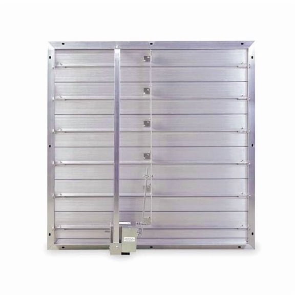 Dayton Mtrzd Damper,For Fan Dia. 30",100-240V 3C234