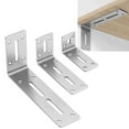thumbnail image 4 of 1pcs 90 Degree Angle Bracket Corner Bracket Joint Fastener Furniture Door Cabinet 40*80mm 60*120mm 90*180mm For Furniture, 4 of 6