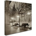 thumbnail image 2 of Trademark Fine Art Alan Blaustein Oveido Cathedral Bancs II Canvas Wall Art - 18x18, 2 of 3