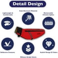 thumbnail image 7 of CoyoteVest Dog Harness Protection Vest, Reflective Dog Accessories with Spikes to Shield Your Pet from Raptor and Animal Attacks, Proudly Made in America (Medium,Red), 7 of 7