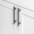 thumbnail image 3 of GlideRite 5-1/16 in. (128mm) Center-Center Solid Flat Cabinet Bar Pull, Graphite Gray - 4842-128-GPH, 1 Pack, 3 of 4