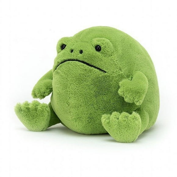 Jellycaten Toys Plush Velvet Frog Stuffed Animal Soft Cuddly Perfect for Child, Curly-frog Stuffed Animal Cute Frog Plush, Soft Frog Stuffed Animal Plush Toy, Kawaii Frog Plush Doll