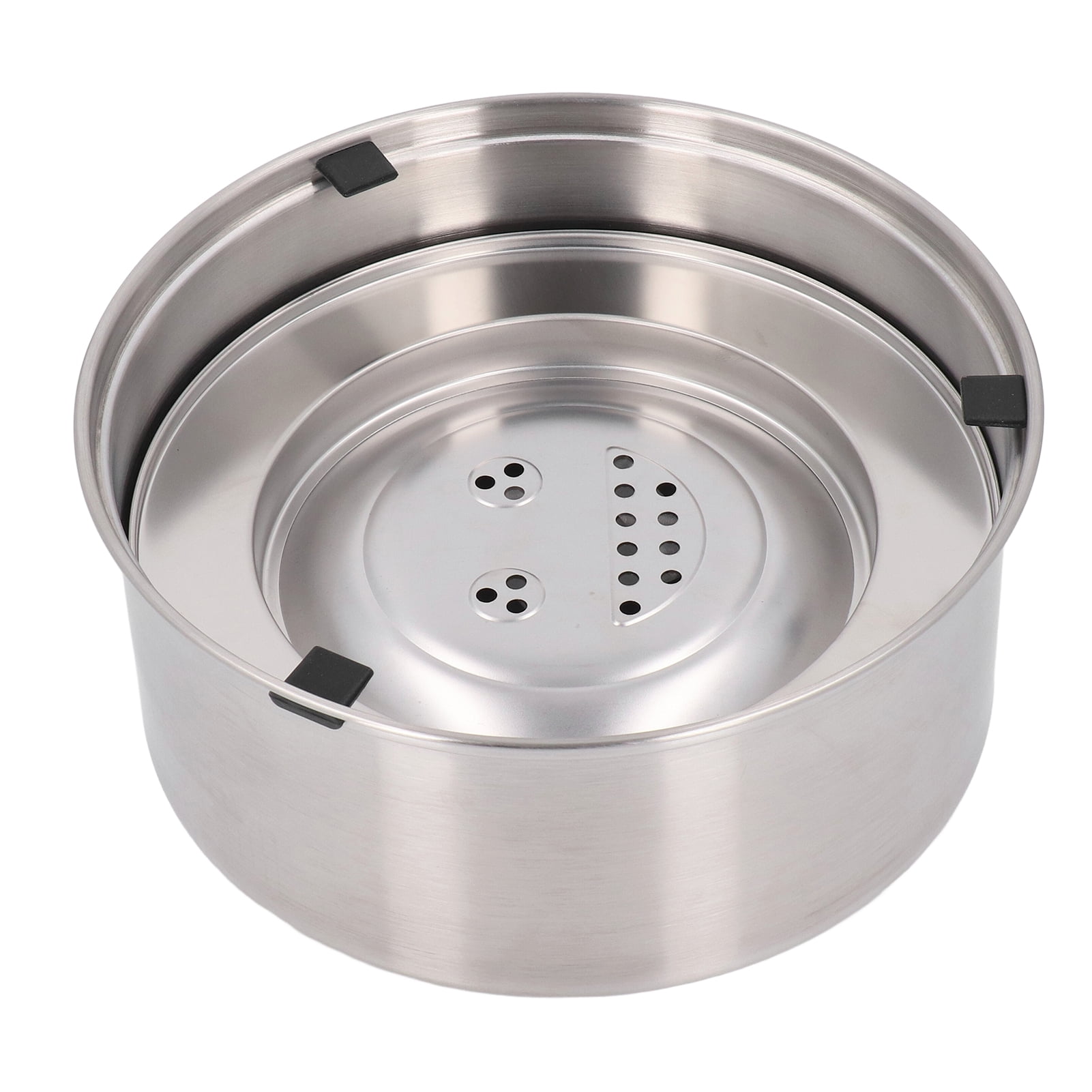NFTIGB Dog Water Bowl Dispenser 304 Stainless Steel Spill Proof 3L Large Capacity Slow Drinking Pet Bowl, 8.78 inches / 22.3 cm