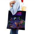 thumbnail image 4 of The Doomies Bolso de tela con estampado de lienzo para mujer, bolsa de compras reutilizable y estética, con cremallera interior, regalo para mujer,40*40cm., 4 of 6