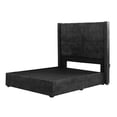 thumbnail image 2 of Box Base Cama Matrimonial + Cabecera Titan Dicasa Gris Carbón, 2 of 8