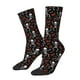 thumbnail image 1 of Balery Skeleton with Roses Calcetas Largas con Estampado para Hombre y Mujer – Suaves y Transpirables, Talla Única (US 5-11), 1 of 6