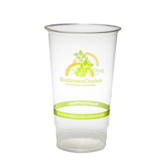 100 Pack] 16 oz BPA Free Clear Plastic Cup - Iced Cold Drink Coffee Tea  Juice Smoothie Bubble Boba Frappucino, Disposable, Mediuim Size, No Lid -  Walmart.com